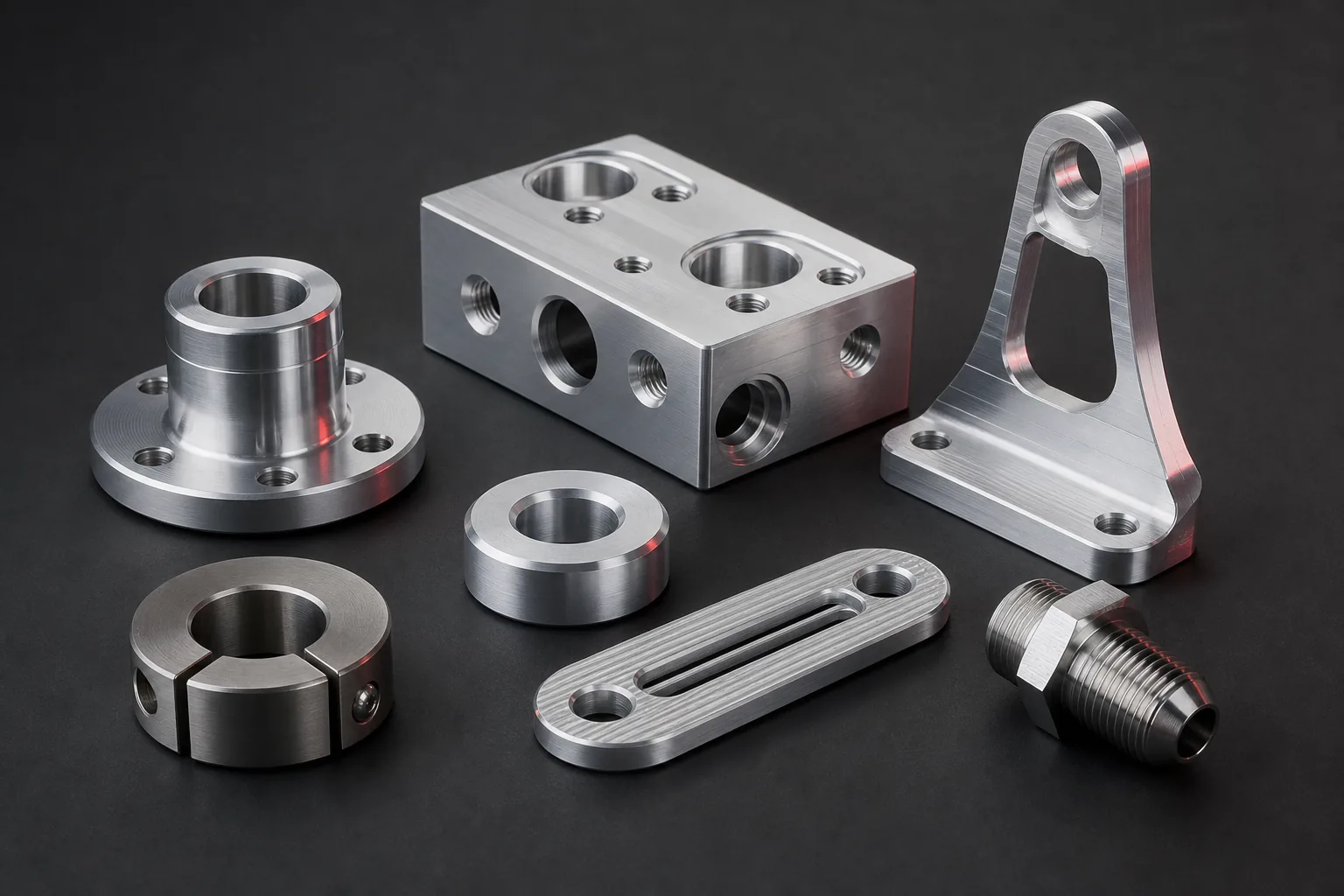 CNC Machining illustrative components
