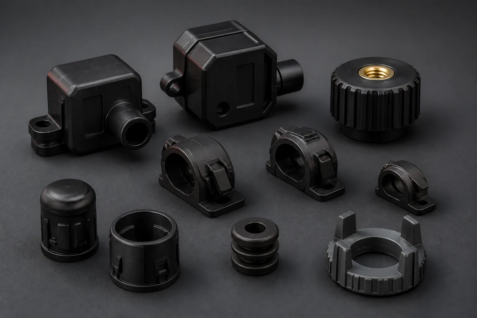 Plastics & Prototypes illustrative components